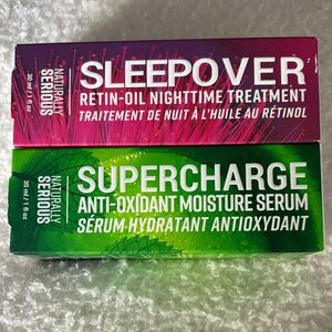 Sleepover Retin-Oil Nighttime Treatment - Pink and Green moisture serum